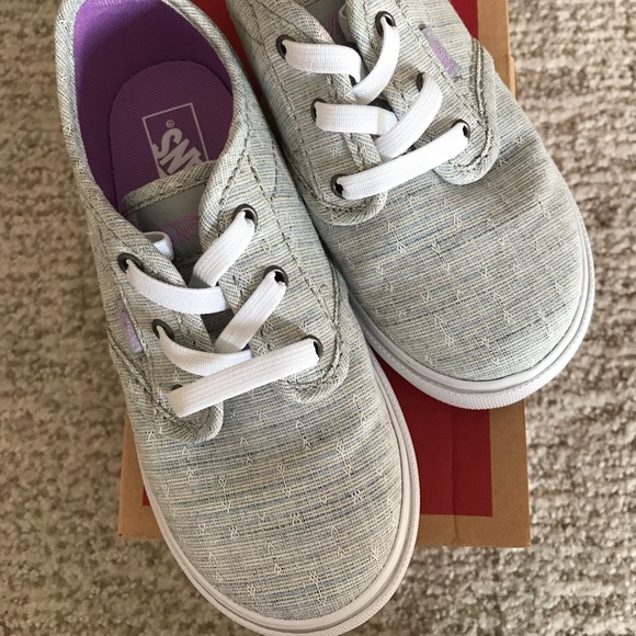 gray toddler vans